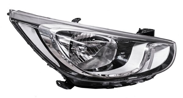Faro para Dodge Attitude 2012, 2013, 2014 - Con Motor, 8 Pines - Derecho