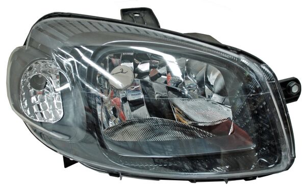 Faro para Fiat Uno 2013, 2014 & Promaster Rd 2017, 2018, 2019, 2020 - Fondo Negro, Derecho
