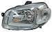 Faro para Fiat Uno 2011, 2012, 2013, 2014 & Promaster Rd 2017, 2018, 2019, 2020 - Fondo Cromado Izquierdo