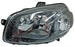Faro para Fiat Uno 2013, 2014 & Promaster Rd 2017, 2018, 2019, 2020 - Fondo Negro, Izquierdo