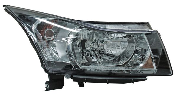 Faro para Chevrolet Cruze 2010, 2011, 2012 - Filo Negro, Derecho