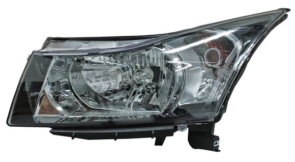 Faro para Chevrolet Cruze 2010, 2011, 2012 - Filo Negro, Izquierdo