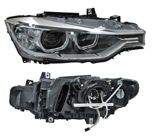 Faro para BMW Serie 3 2013, 2014, 2015 - Para Xenon Con Motor,  - Derecho