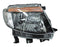 Faro para Ford Ranger 2013, 2014, 2015, 2016 - Fondo Negro, Derecho