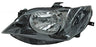 Faro para Seat Ibiza 2013, 2014, 2015, 2016, 2017 Un As Fondo Negro Con Motor, Izquierdo