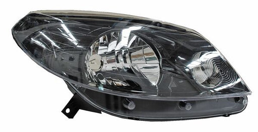 Faro para Renault Stepway 2012, 2013, 2014, 2015 - Fondo Negro, Derecho