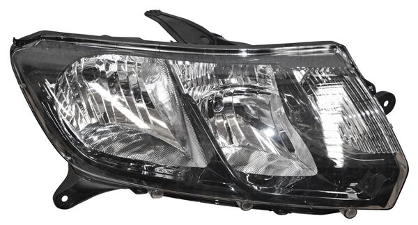Faro para Renault Stepway 2016, 2017, 2018, 2019 & Logan 2015, 2016 - Filo Negro, Derecho