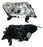 Faro para Camioneta para Nissan NP300 & para Nissan Frontier 2016, 2017, 2018, 2019, 2020 - Fondo Cromado, LEDS - Derecho