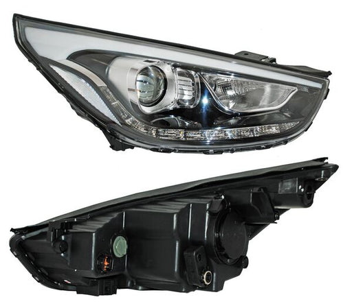 Faro para Ix35 15/ para Hyundai Tucson 2010, 2011, 2012, 2013, 2014, 2015 Electrico LEDS, Derecho