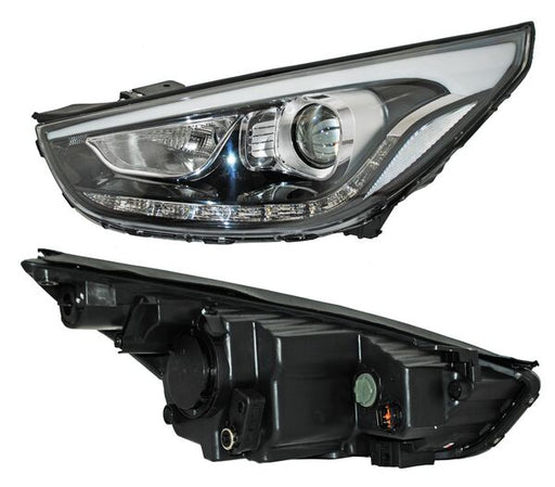 Faro para Ix35 15/ para Hyundai Tucson 2010, 2011, 2012, 2013, 2014, 2015 Electrico LEDS, Izquierdo