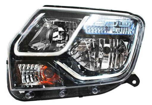 Faro para Renault Duster 2017, 2018, 2019, 2020 & Oroch 2018, 2019, 2020, 2021, 2022, 2023, 2024 Mica Azul 6 Izquierdo