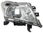Faro para Camioneta para Nissan NP300, para Nissan Frontier 2016, 2017, 2018, 2019, 2020 - Fondo Cromado - Derecho