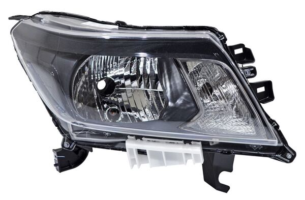 Faro para Camioneta para Nissan NP300, para Nissan Frontier 2021, 2022, 2023, 2024, 2025, 2026 - Fondo Negro, Derecho