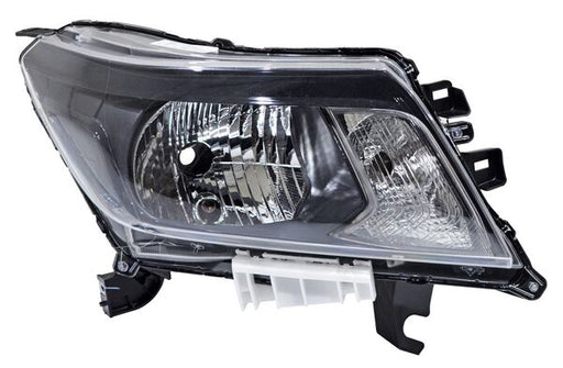 Faro para Camioneta para Nissan NP300, para Nissan Frontier 2021, 2022, 2023, 2024, 2025, 2026 - Fondo Negro, Derecho