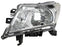 Faro para Camioneta para Nissan NP300, para Nissan Frontier 2016, 2017, 2018, 2019, 2020 - Fondo Cromado - Izquierdo