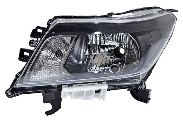Faro para Camioneta para Nissan NP300, para Nissan Frontier 2021, 2022, 2023, 2024, 2025, 2026 - Fondo Negro, Izquierdo
