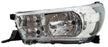 Faro para Hilux 2016, 2017, 2018, 2019, 2020 Sin Motor Izquierdo