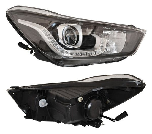 Faro para Chevrolet Spark 2016, 2017, 2018, 2019, 2020, 2021 - LEDS, Derecho