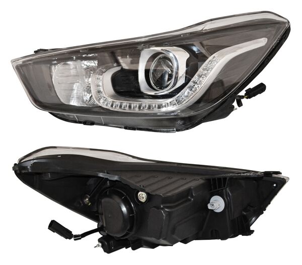Faro para Chevrolet Spark 2016, 2017, 2018, 2019, 2020, 2021 - LEDS, Izquierdo