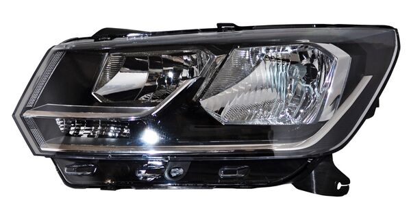 Faro para Gol 2019, 2020, 2021 & para Volkswagen Saveiro 2017, 2018, 2019, 2020, 2021, 2022, 2023 Doble As Filo Cromado - Izquierdo