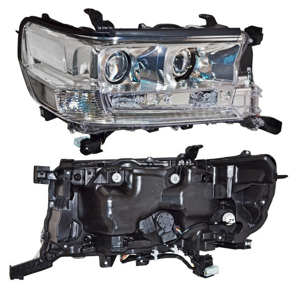 Faro Land Cruiser 2017, 2018, 2019, 2020 LEDS Eléctrico C/ Motor Derecho