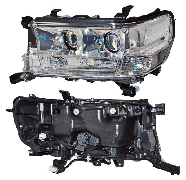 Faro para Land Cruiser 2017, 2018, 2019, 2020 LEDS Eléctrico C/ Motor Izquierdo
