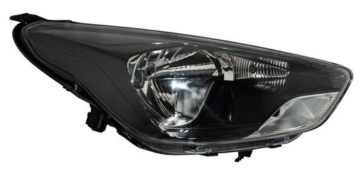 Faro para Figo 2016, 2017, 2018 - Fondo Negro Con Motor, Derecho