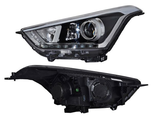 Faro para Hyundai Creta 2017, 2018, 2019 - LEDS - Izquierdo