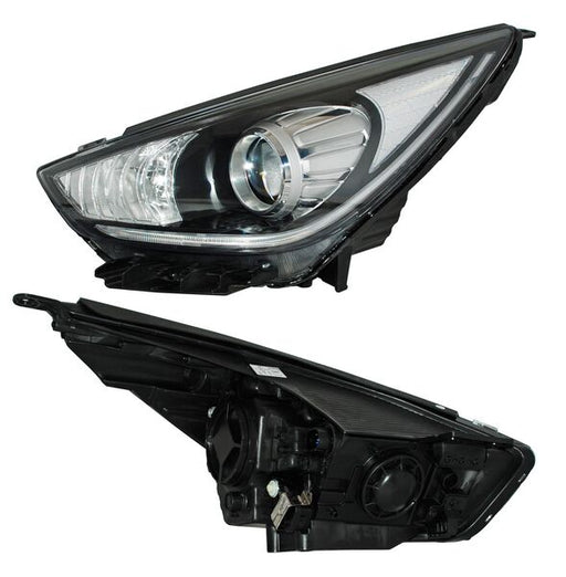 Faro para Kia Niro 2017, 2018 LX - Para Xenon Con Motor, Izquierdo