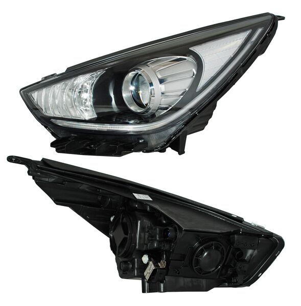 Faro para Kia Niro 2017, 2018 LX - Para Xenon Con Motor, Izquierdo