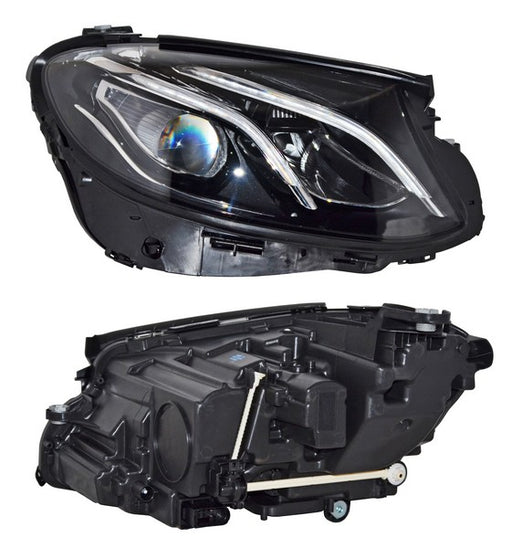 Faro Mercedes Benz Clase E 2017, 2018, 2019, 2020 LEDS Con Motor, Derecho