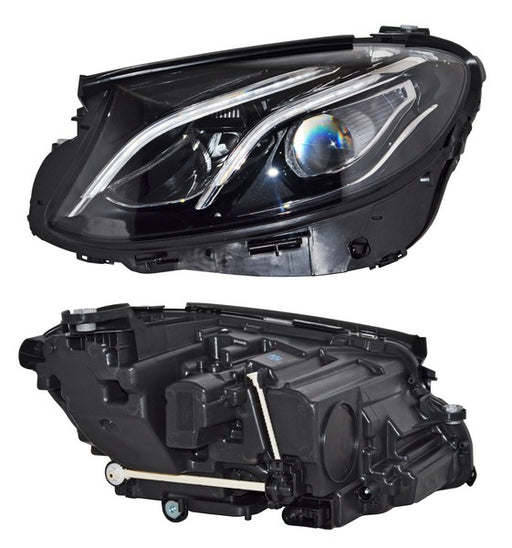 Faro Mercedes Benz Clase E 2017, 2018, 2019, 2020 LEDS Con Motor, Izquierdo
