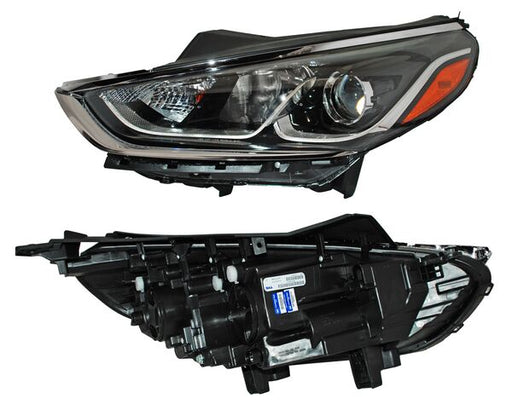 Faro Izquierdo para Hyundai Sonata 2018-2019 - De 9 Pines