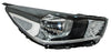 Faro para Kia Rio 2018, 2019, 2020, 2021, 2022, 2023 - Con Motor, Derecho