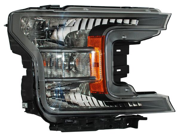 Faro para Camioneta Ford Lobo 2018, 2019, 2020 - Fondo Negro, Derecho