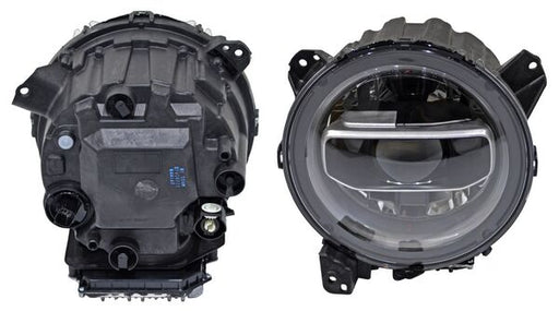 Faro para Jeep Wrangler 2018, 2019, 2020, 2021, 2022, 2023 Filo Negro, LEDS - Izquierdo
