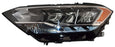 Faro para Volkswagen Jetta 2019, 2020, 2021, 2022, 2023, 2024 - Reflejante Ambar, LEDS - Izquierdo