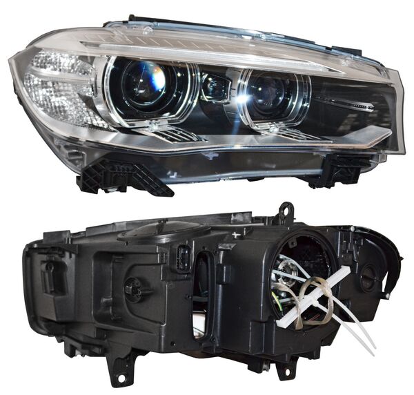 Faro para BMW X5 2014, 2015, 2016, 2017, 2018 - Con Motor, Electrico, LEDS, Derecho