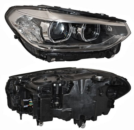 Faro Derecho BMW X3 2018, 2019, 2020, 2021 Con Motor, Con Lupa, LEDS