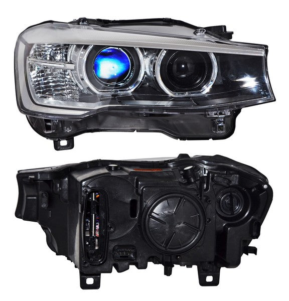 Faro para BMW X3 2015, 2016, 2017 - Eléctrico Con Motor, LEDS, Para Xenon, Derecho