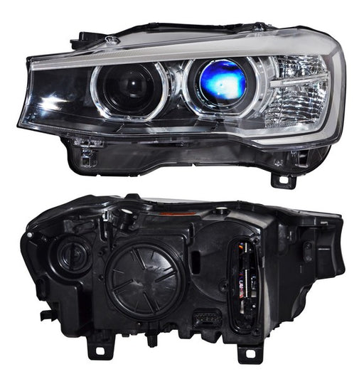 Faro para BMW X3 2015, 2016, 2017 - Eléctrico Con Motor, LEDS, Para Xenon, Izquierdo