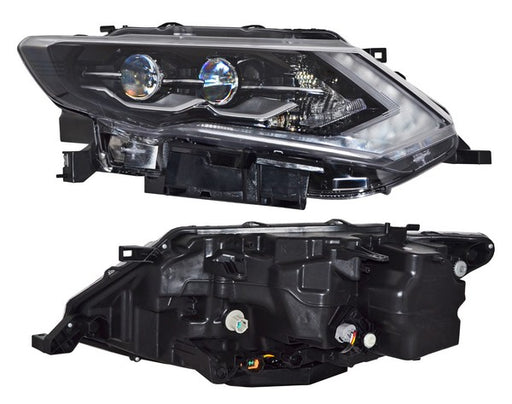 Faro para Nissan Xtrail, X-Trail 2018, 2019, 2020, 2021, 2022 - Exclusive, Eléctrico, Con Motor, LEDS - Derecho