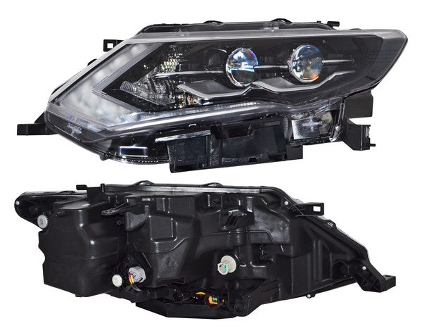 Faro para Nissan Xtrail, X-Trail 2018, 2019, 2020, 2021, 2022 - Exclusive, Eléctrico, Con Motor, LEDS - Izquierdo