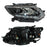 Faro para Nissan Xtrail, X-Trail 2015, 2016, 2017 Eléctrico Con Motor, LEDS Con Lupa,Derecho
