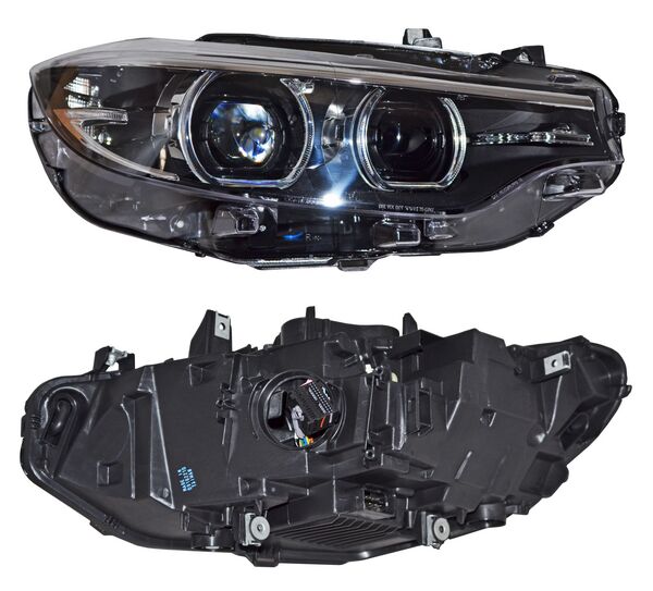 Faro BMW Serie 4 2018, 2019, 2020 Eléctrico Con Motor, LEDS  - Derecho
