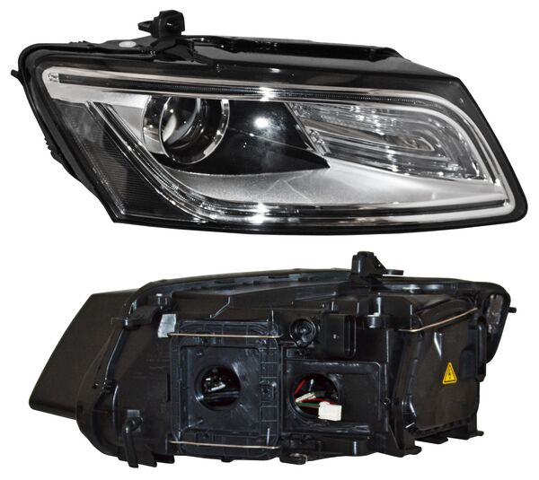 Faro para Audi Q5 2013, 2014, 2015, 2016, 2017 - Electrico Con Motor, LEDS, Derecho
