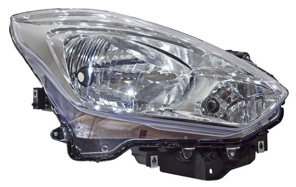 Faro para Suzuki Swift 2018, 2019, 2020, 2021, 2022, 2023, 2024 - Fondo Cromado Derecho