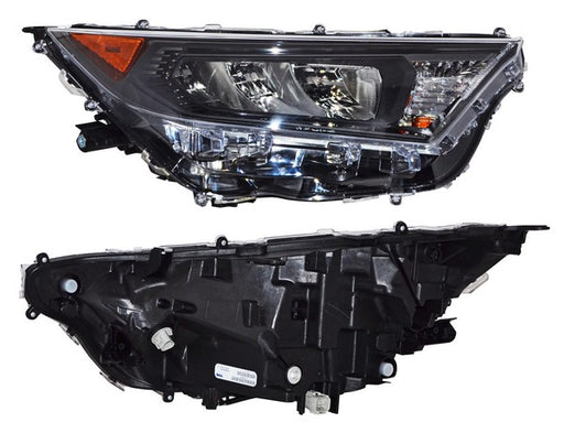 Faro para Toyota Rav4 2020, 2021, 2022, 2023 Filo Negro, LEDS - Derecho