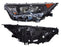 Faro para Toyota Rav4 2020, 2021, 2022, 2023 Filo Negro, LEDS - Izquierdo