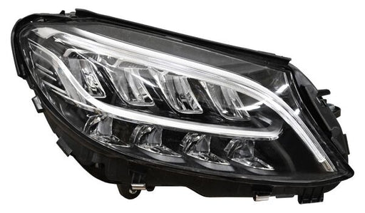 Faro para Mercedes Benz Clase C 2019, 2020, 2021 - Eléctrico Con Motor, LEDS, Derecho